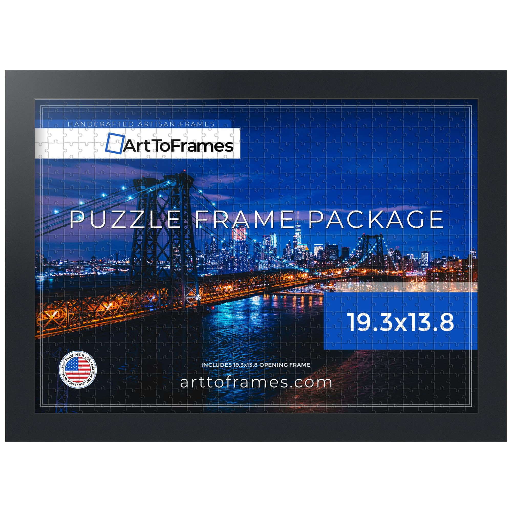 Amazon.com - ArtToFrames 19.3x13.8 INCH/49x35 CM Black Frame for